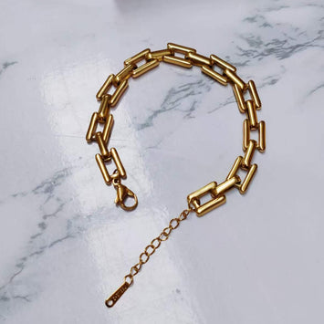 Waterproof Chunky Paperclip Bracelet
