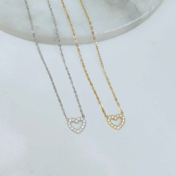 Waterproof Glow Heart Necklace