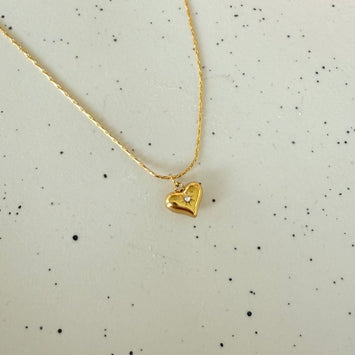 Love heart necklace