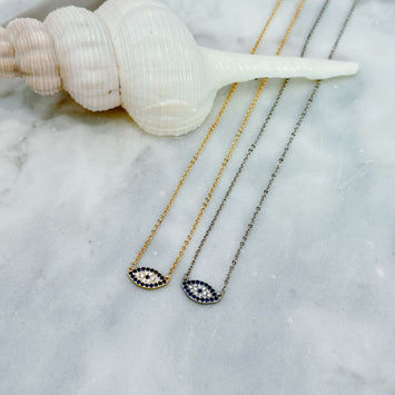 Evil eye necklace