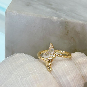Diamond tail ring