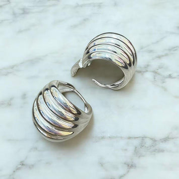 Big Wavy Hoops