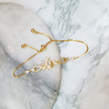 Floral Sparkle Bracelet