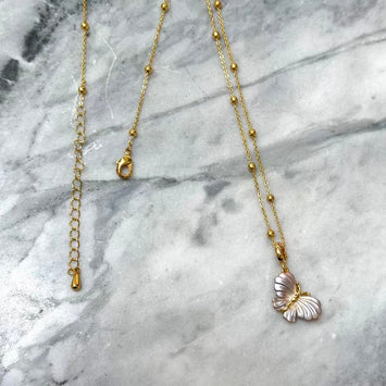 Dainty Butterfly Pendant