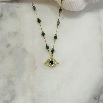 Evil eye necklace