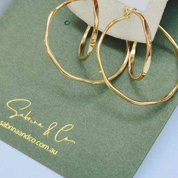 Orbit Hoop Earrings