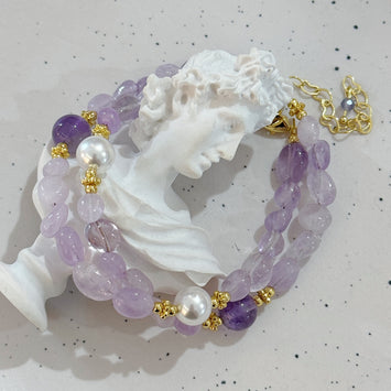 Amethyst necklace