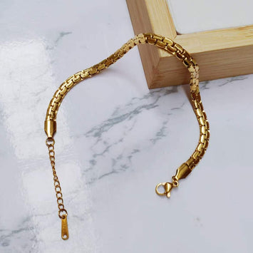Waterproof Curb Chain Bracelet