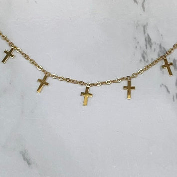 Waterproof Multi Cross Bracelet