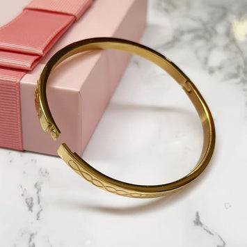 Stainless Steel Infinity Bangle