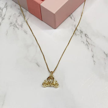 Fairytale Carriage Necklace