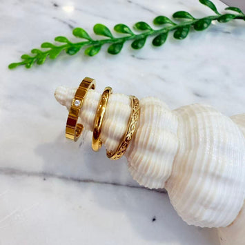 Waterproof Band Rings