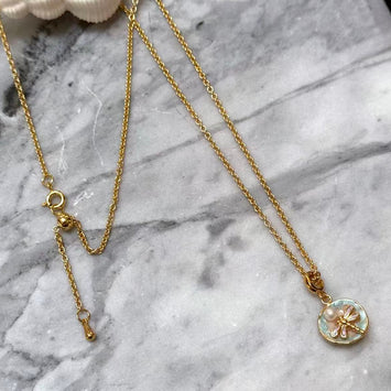 Dainty Dragonfly Necklace