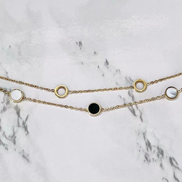 Waterproof Double Eclipse Bracelet