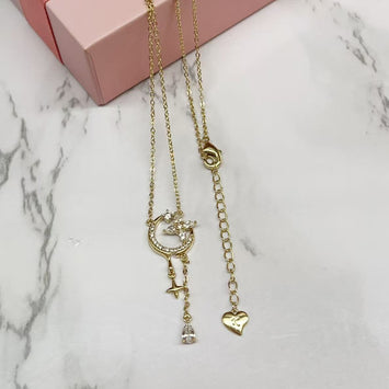 Cosmic Drop Necklace