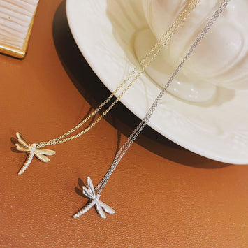 Dragonfly Glow Necklace