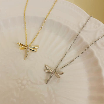 Dragonfly Glow Necklace