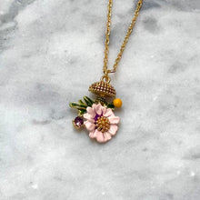 Floral Pendant Necklace