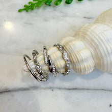 Stainless Steel Sparkle Rings