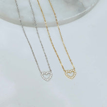 Sparkle Love Heart Necklace