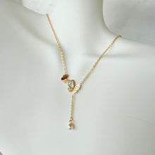 Double butterfly necklace