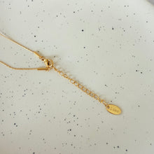 Love heart angel necklace
