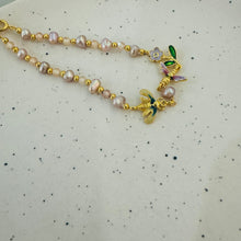 Purple pearl bracelet