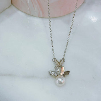 Sliver rabbit necklace