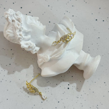 Wing earrings