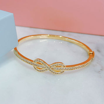 Infinity bangle