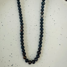 Classic black pearl necklace