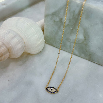 Evil eye necklace