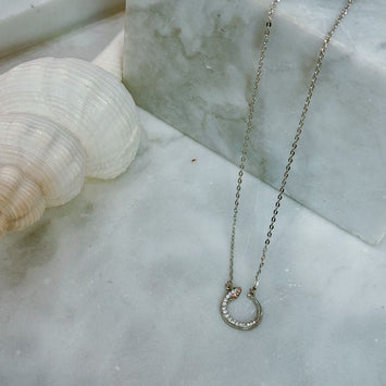 Sliver snake necklace