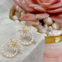 Flower earrings