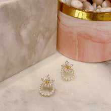Flower earrings