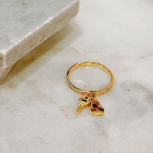 Guitar and key ring