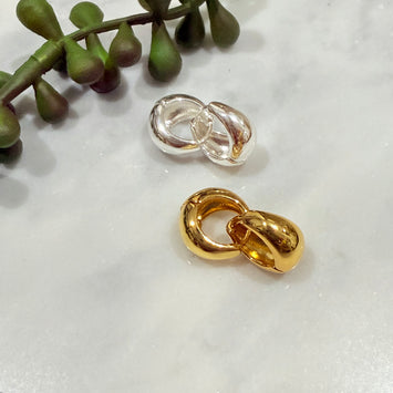 Classic hoop earrings