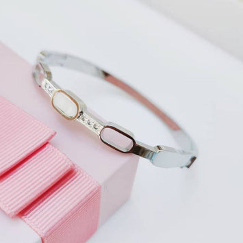 Stainless Steel Link Bangle