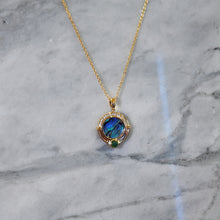 Abalone shell necklace