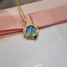 Abalone shell necklace
