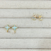 Colourful earrings