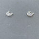 Whale earrings