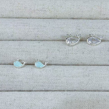 Whale earrings