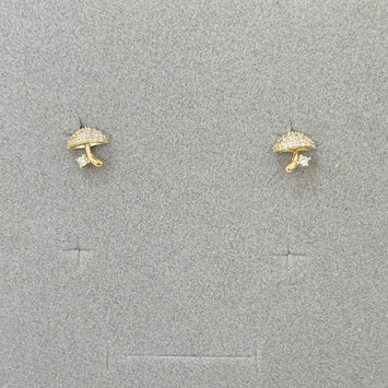 Mushroom earrings