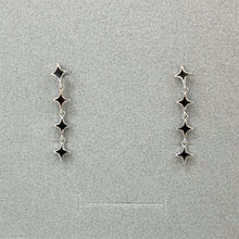 Hanging stars earrings