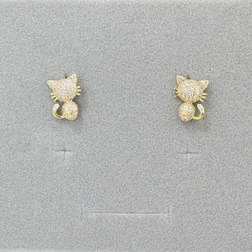 Cat earrings