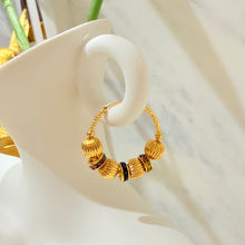 Vintage hoop earrings