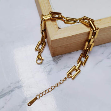 Chunky Paperclip Bracelet