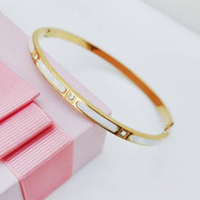 Waterproof White Aura Bangle