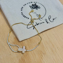 Shell butterfly bracelet